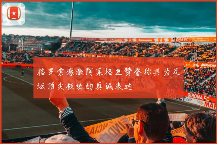 格罗索感激阿莱格里赞誉称其为足坛顶尖教练的真诚表达